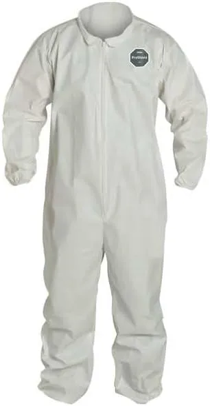 DUPONT, NG125SWH3X002500, PROSHIELD NEXGEN COVERALZIP FT SW & ANK 3XL