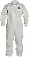 DUPONT, NG125SWH3X002500, PROSHIELD NEXGEN COVERALZIP FT SW & ANK 3XL