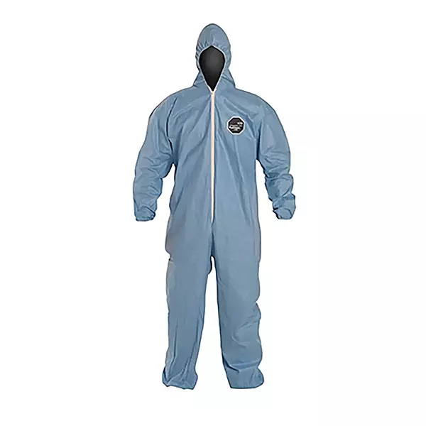 TM127SBULG00 Large Blue Safespec 2.0 Tempro Disposable Coverall