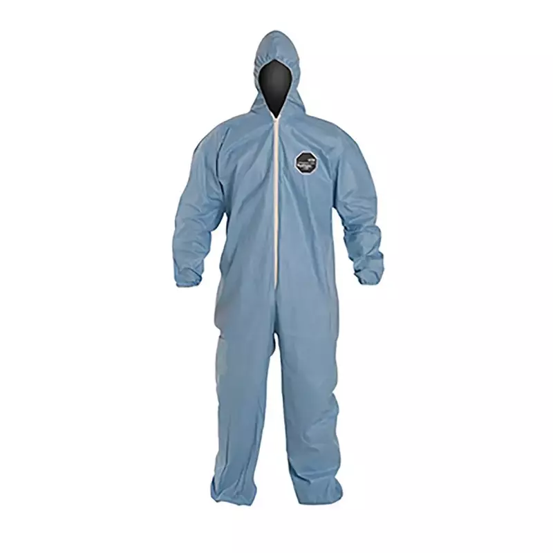 TM127SBULG00 Large Blue Safespec 2.0 Tempro Disposable Coverall