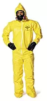 DuPont Personal Protection QC122SYLLG00 Large Yellow SafeSPEC 2.0 10 mil Tychem QC