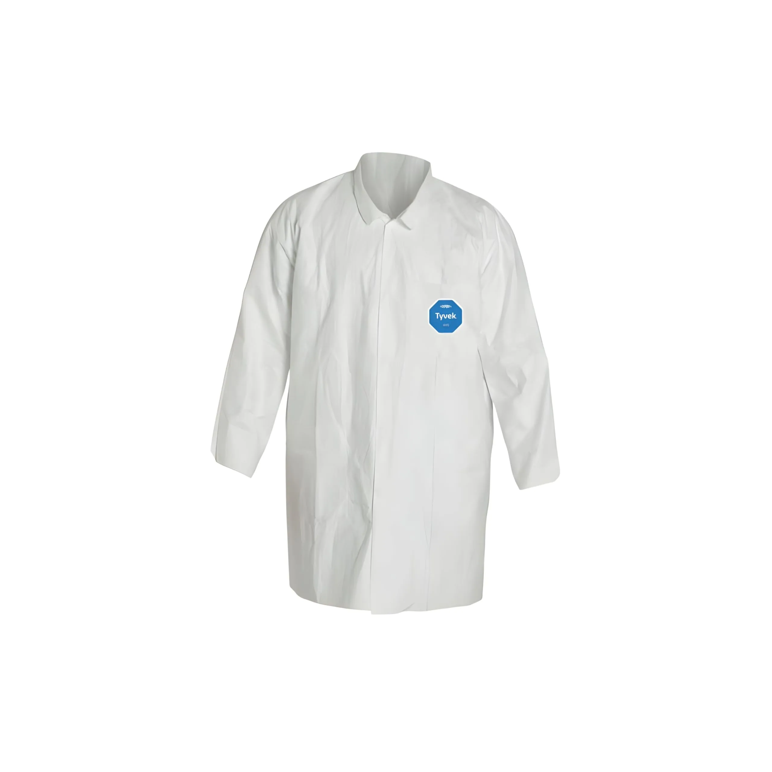 DuPont Tyvek 400 TY212S Disposable Lab Coat with Open Cuff