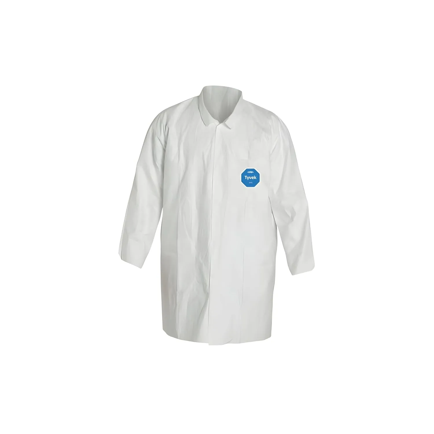 DuPont Tyvek 400 TY212S Disposable Lab Coat with Open Cuff