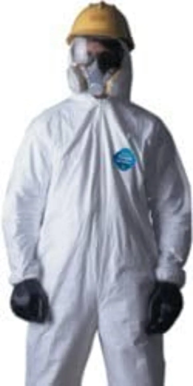DuPont Tyvek 400 Hooded Coveralls with Elastic Wrists & Ankles