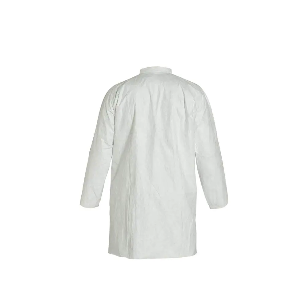 DuPont Tyvek 400 TY212S Disposable Lab Coat with Open Cuff