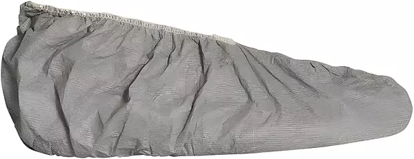 DuPont FC450SGY0002 Safespec 2.0 5.4 mil Tyvek FC Disposable Shoe Cover with Elastic Closure, 17-1/2'' One Size Fits All
