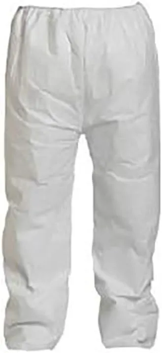 DUPONT TY350SWHMD005000 Disposable Pants, M, White