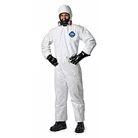 DuPont Personal Protection TY127SWH5X00 5X White Safespec Tyvek Flash Spun Polyethy