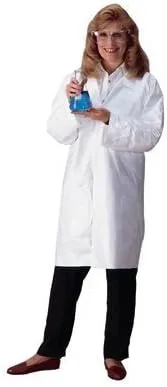 Dupont - Tyvek Lab Coats Small Dupont Tyvek Lab Coat Snap Ft 5: 251-Ty210S-S - small dupont tyvek lab coat snap ft 5