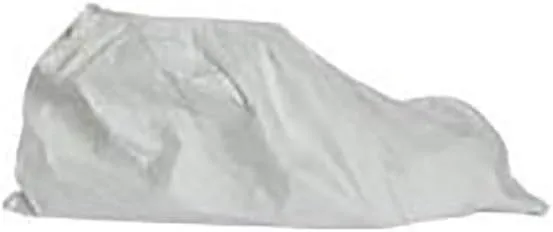 DuPont TY450SWH000200LG Large White 16" Safespec 2.0 5.7 mil Tyvek Disposable Shoe Cover With Elastic Closure (200 Per Case)