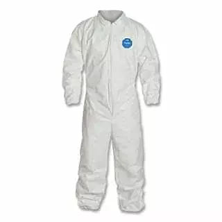 DuPont Personal Protection TY125SWH3X00 3X White Safespec Tyvek Flash Spun Polyethy