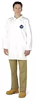 DuPont Tyvek 400 TY210S Disposable Extra Long Frock with Open Cuff, White, Large (Pack of 30) Large White Large