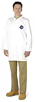 DuPont Tyvek 400 TY210S Disposable Extra Long Frock with Open Cuff, White, Large (Pack of 30) Large White Large