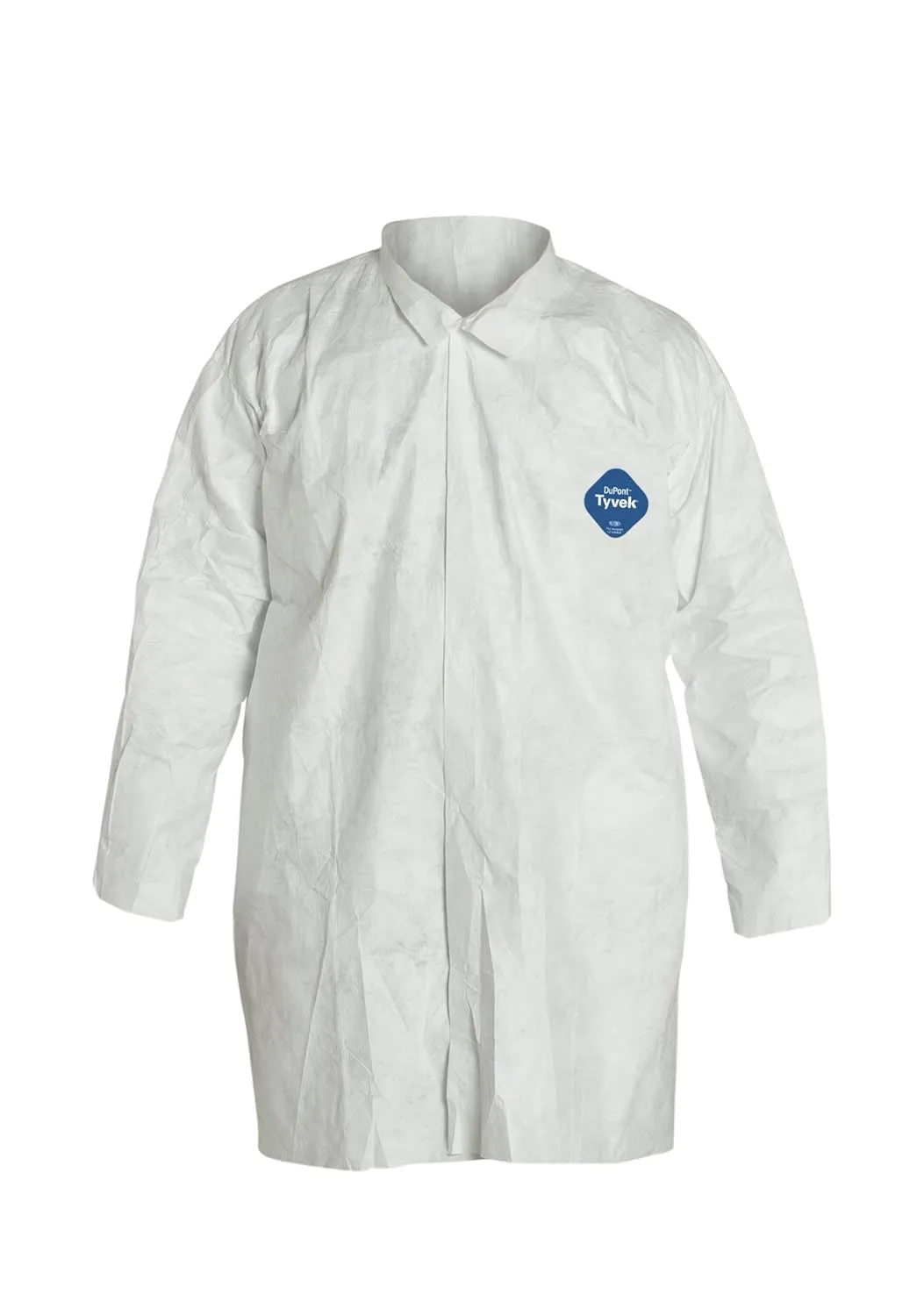 DuPont Tyvek 400 TY210S Disposable Extra Long Frock with Open Cuff, White, 3X-Large (Pack of 30)
