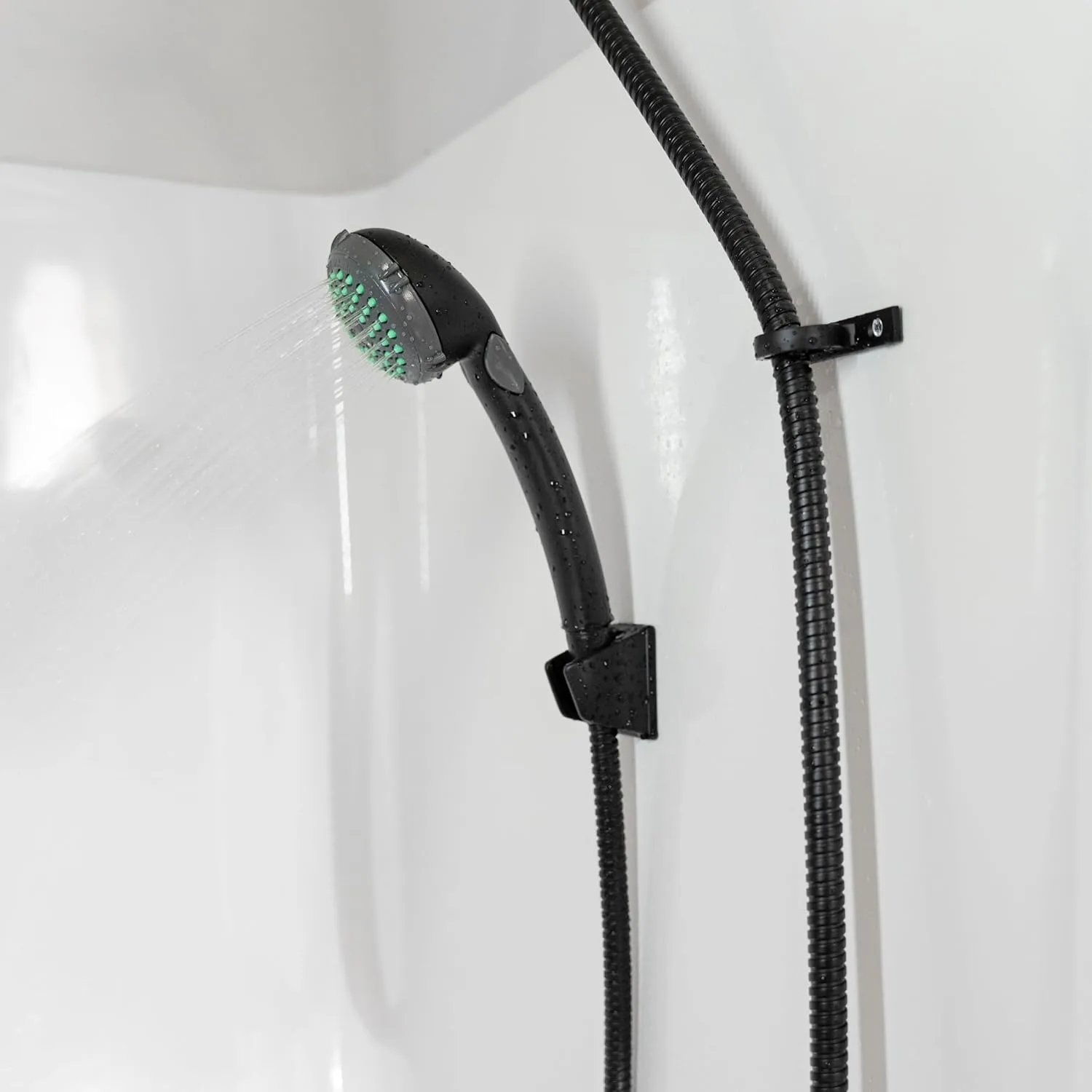 Dura Faucet DF-SA200 60 inch Flexible Stainless Steel RV Handheld Shower Hose