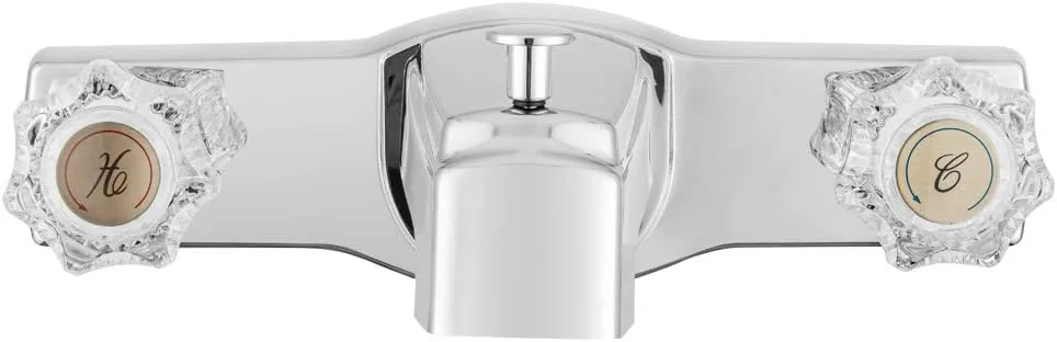 Dura Faucet Economical Classic Tub and Shower Faucet with Diverter (Chrome Polished)