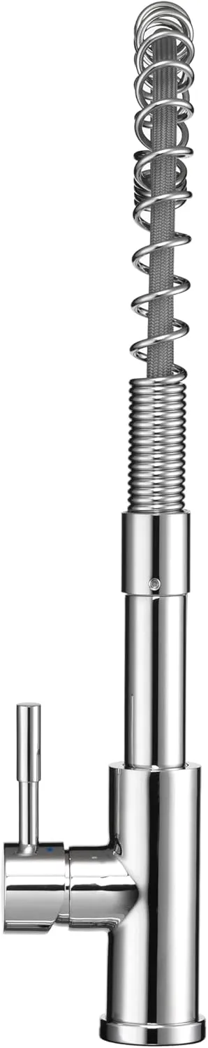 Dura Faucet DF-MK504SLK RV Swivel High-Arc Pull-Down Kitchen Faucet