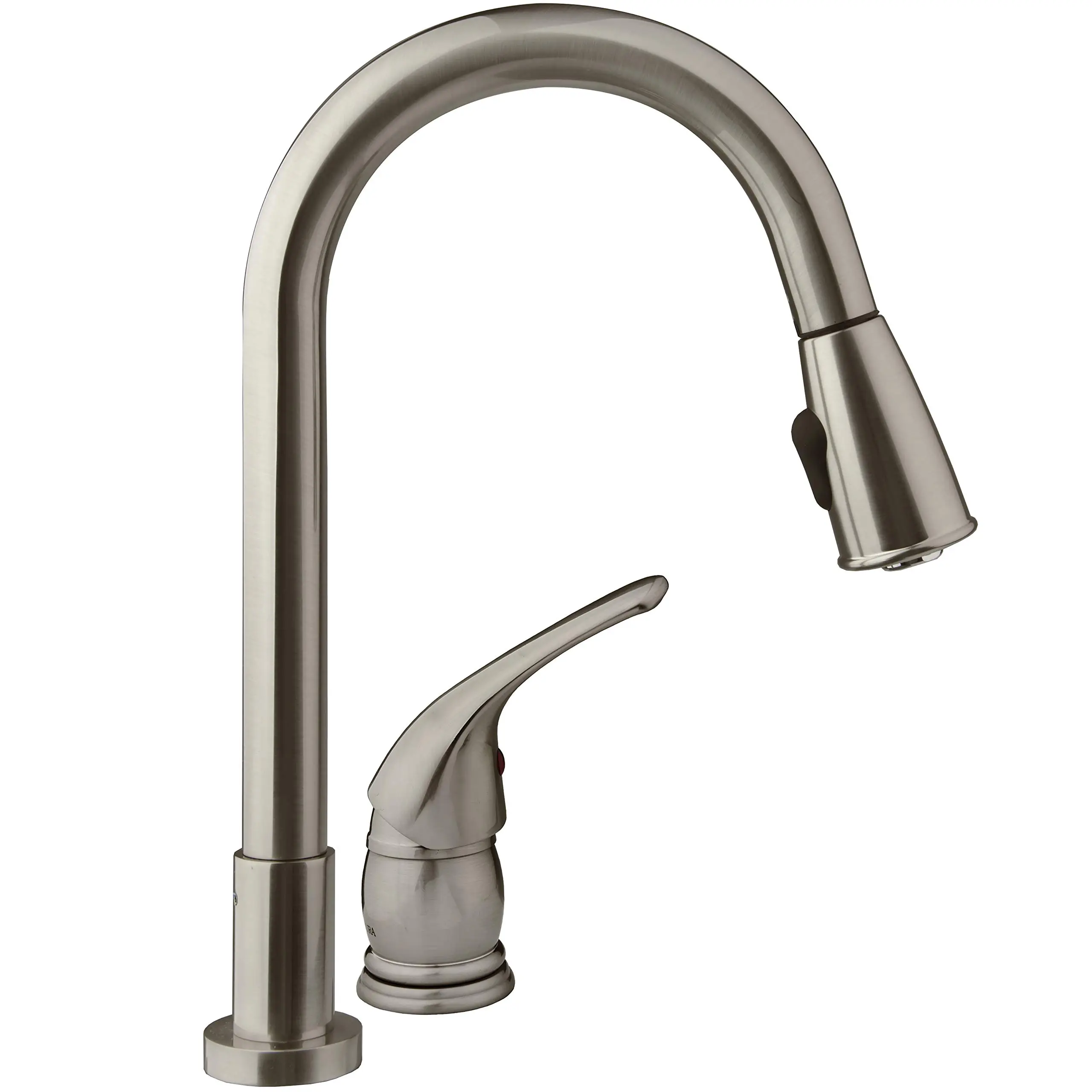 Dura Faucet DF-NMK503 RV Pull-Down Kitchen Sink Faucet with Side Lever
