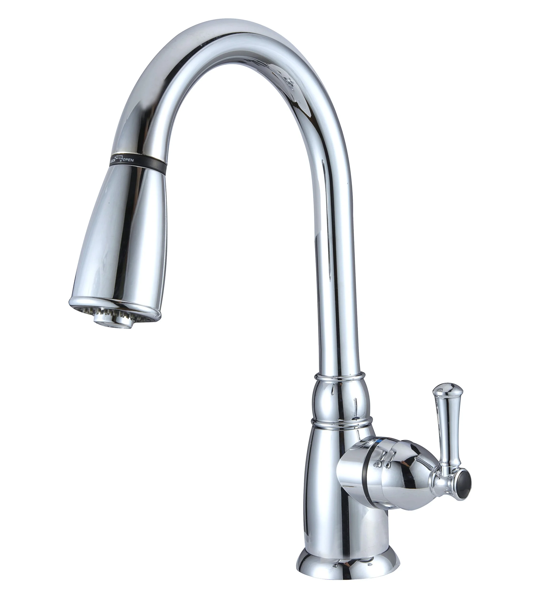 Dura Faucet DF-PK160 RV Non-Metallic Pull-Down Kitchen Sink Faucet