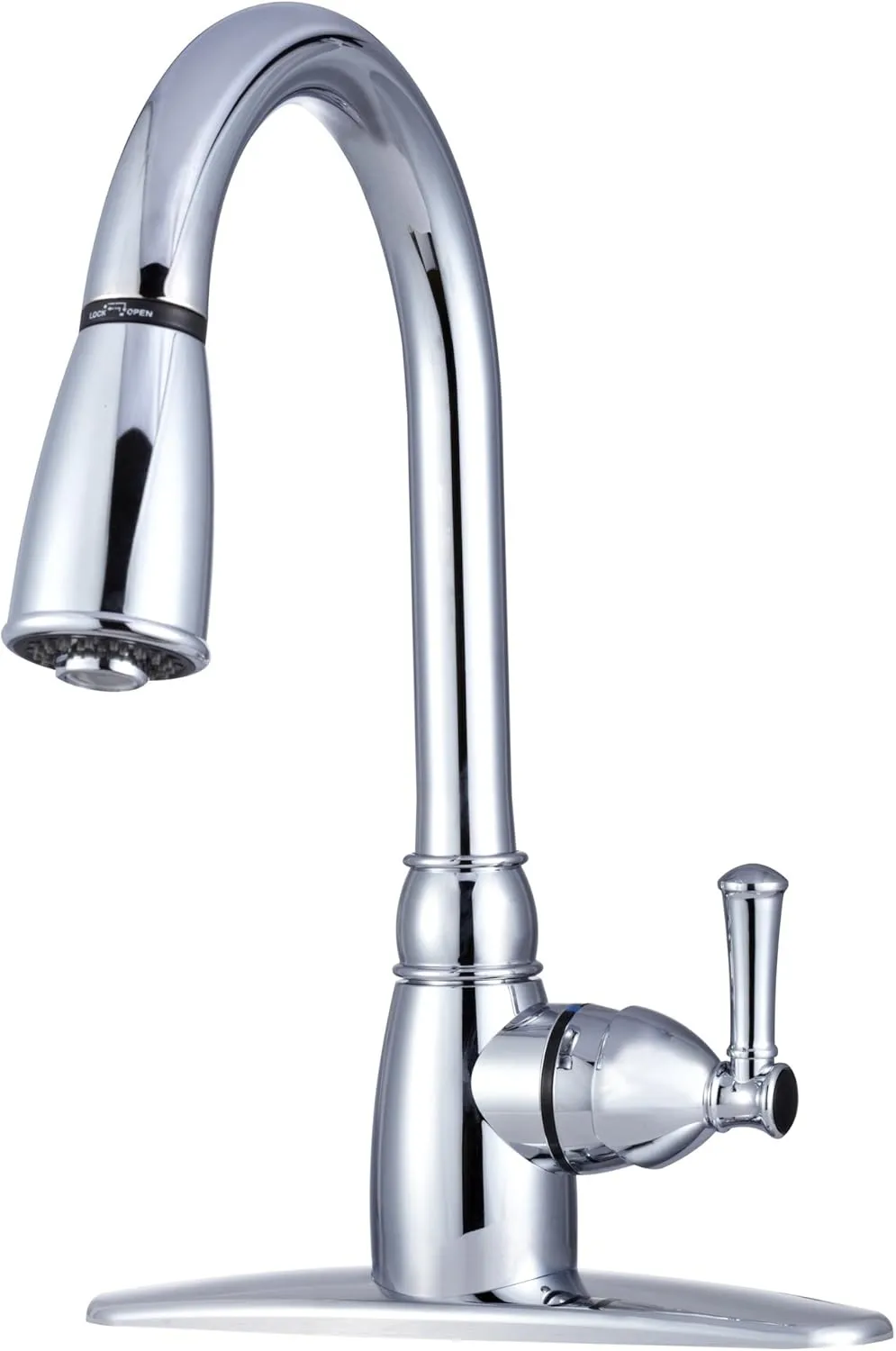 Dura Faucet DF-PK160 RV Non-Metallic Pull-Down Kitchen Sink Faucet