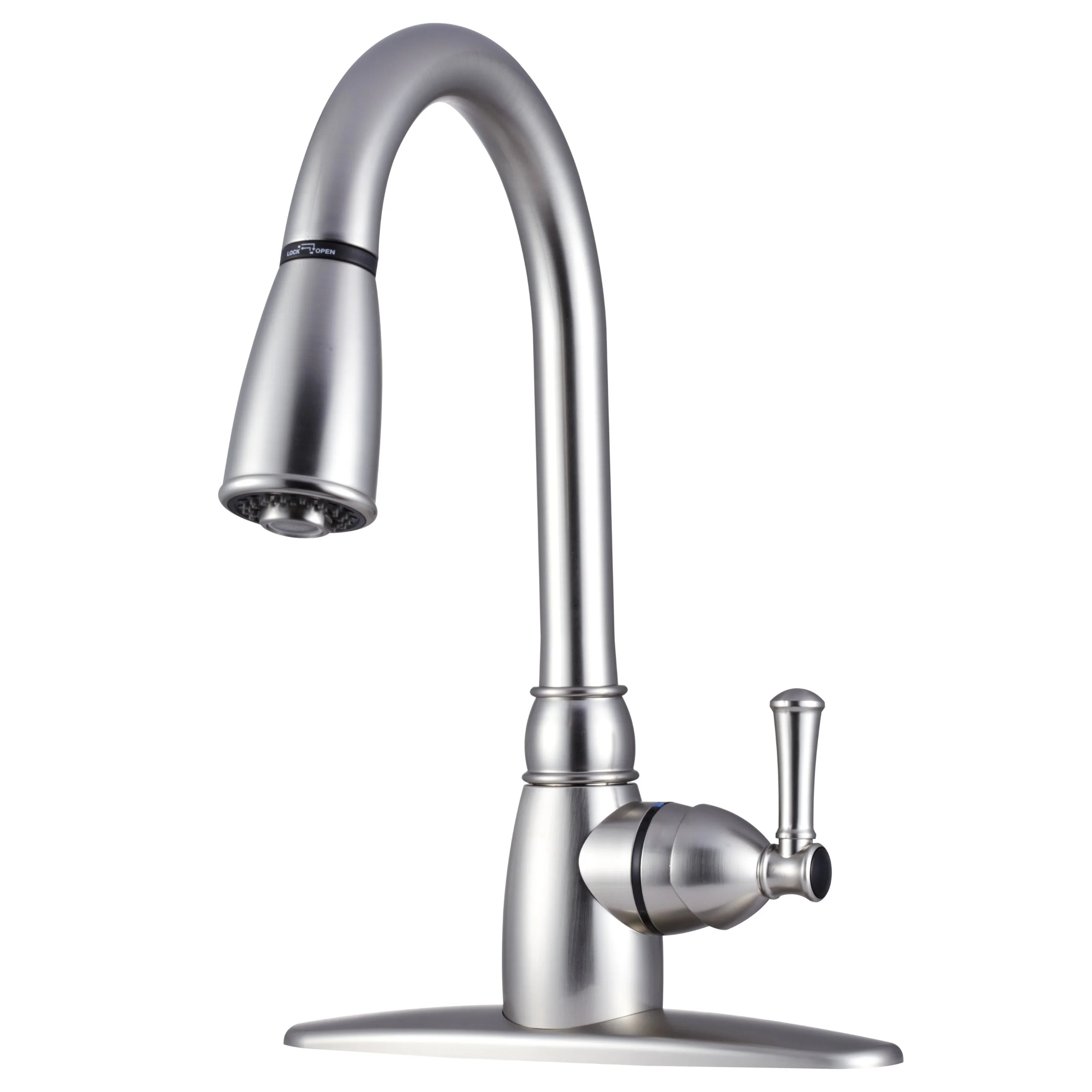 Dura Faucet DF-PK160 RV Non-Metallic Pull-Down Kitchen Sink Faucet