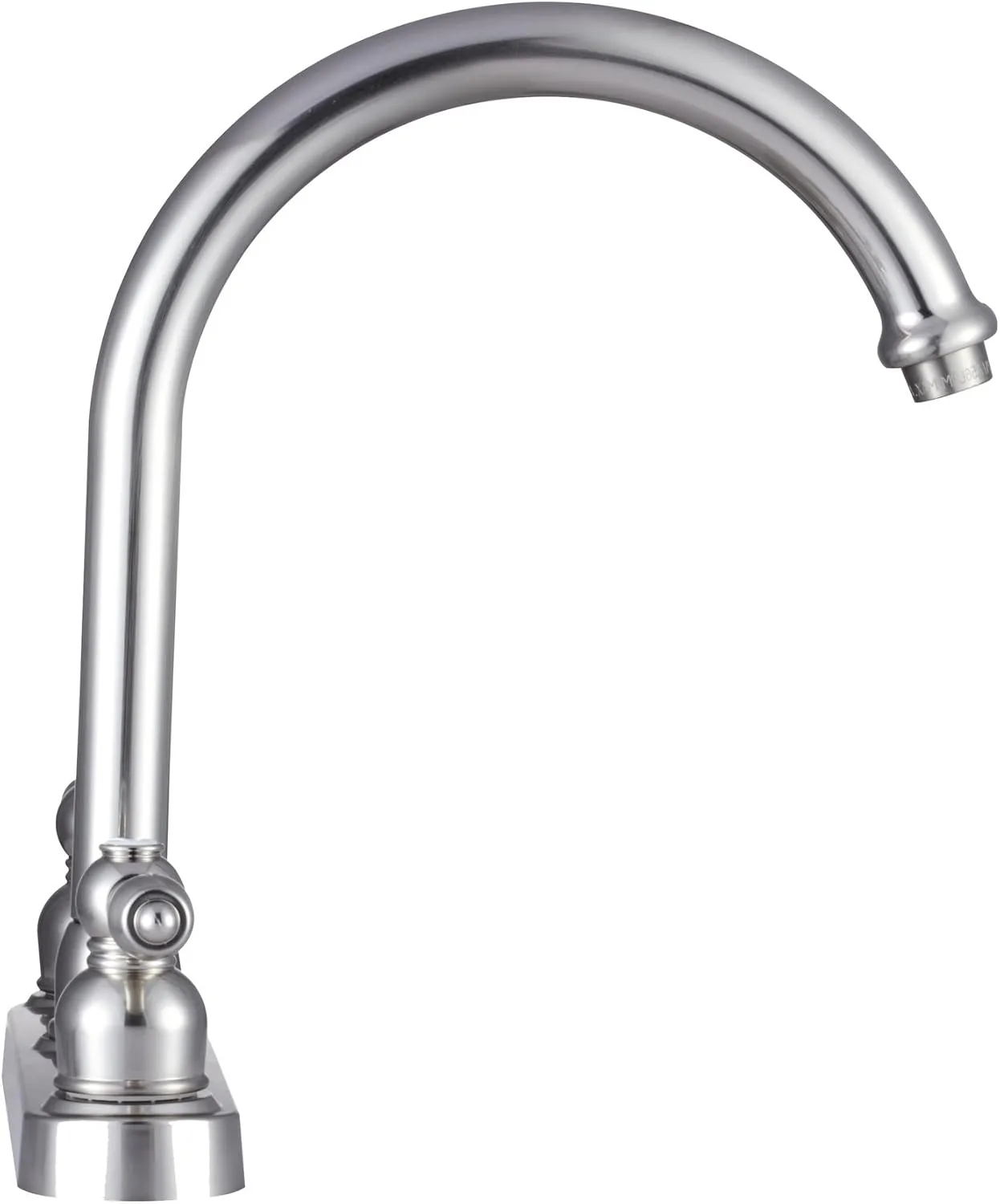 Dura Faucet DF-PK340L Non-Metallic Hi-Rise J-Spout RV Kitchen Faucet