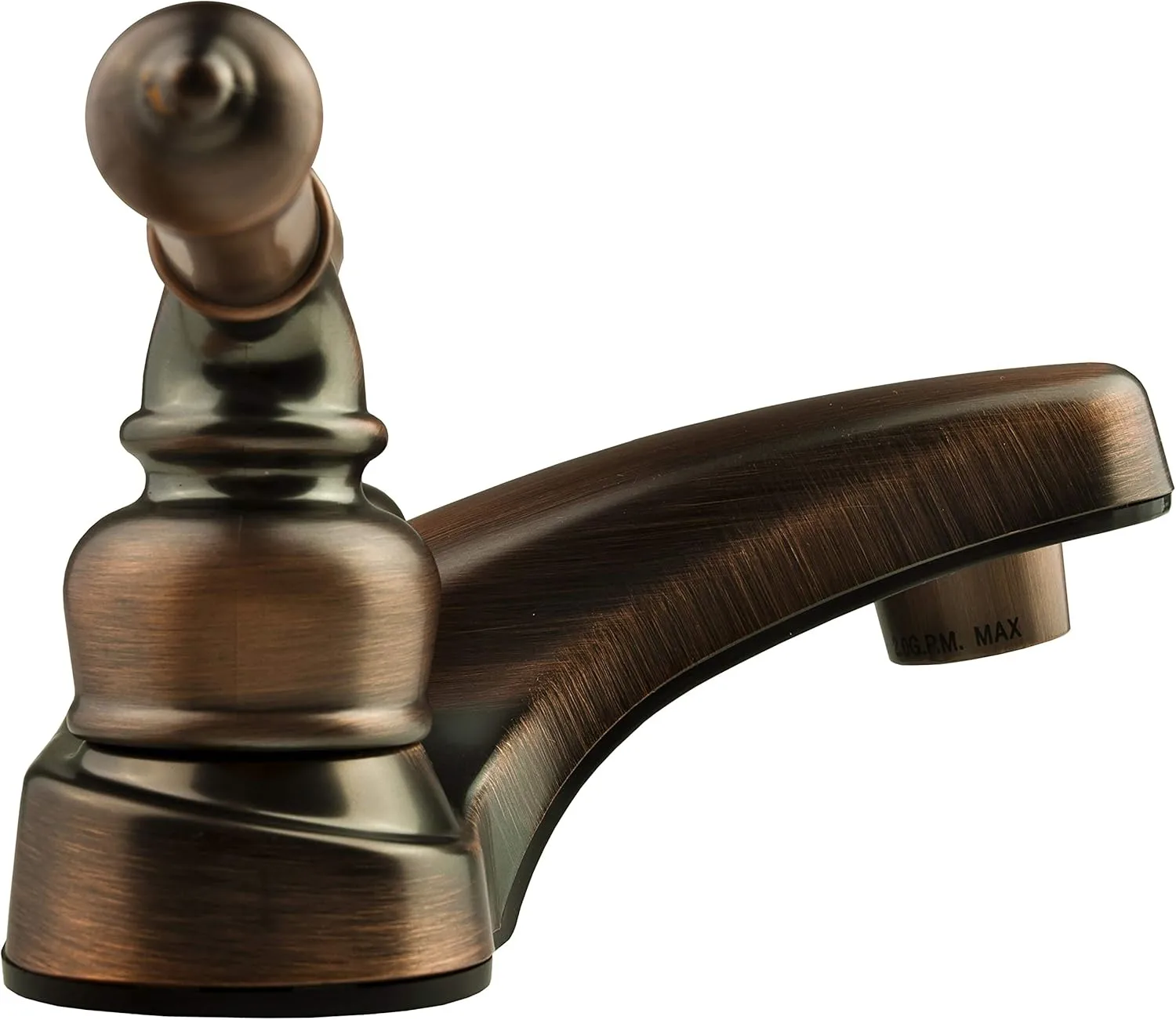 Dura Faucet DF-PL700C RV 2-Hole 4" Centerset Bathroom Faucet with Classic 2-Handles