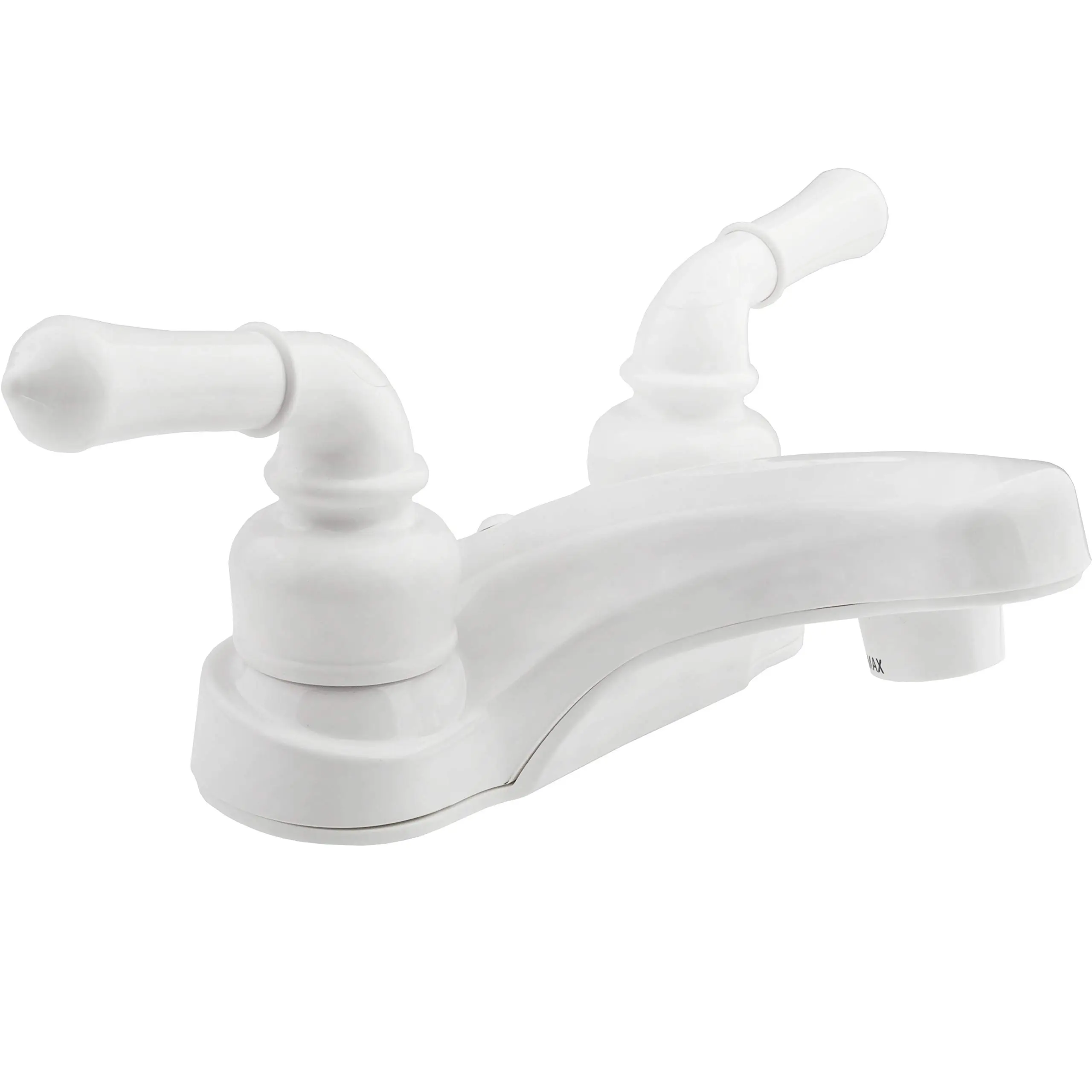 Dura Faucet DF-PL700C RV 2-Hole 4" Centerset Bathroom Faucet with Classic 2-Handles