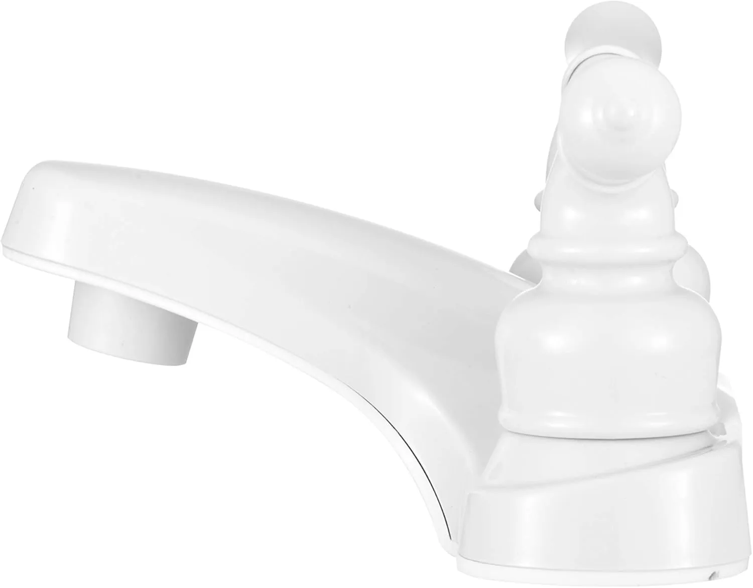 Dura Faucet DF-PL700C RV 2-Hole 4" Centerset Bathroom Faucet with Classic 2-Handles
