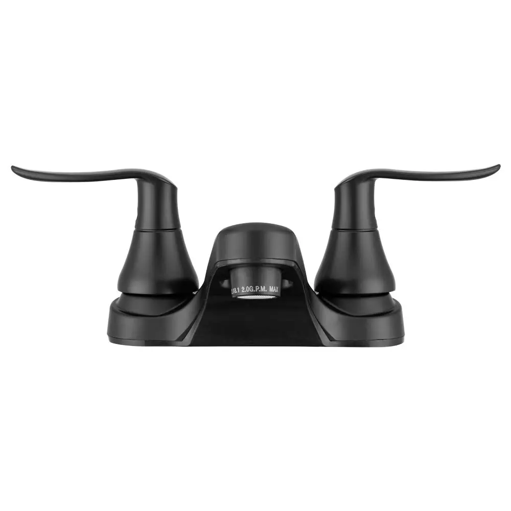 Dura Faucet DF-PL700LH RV Bathroom Centerset Faucet with Winged Levers