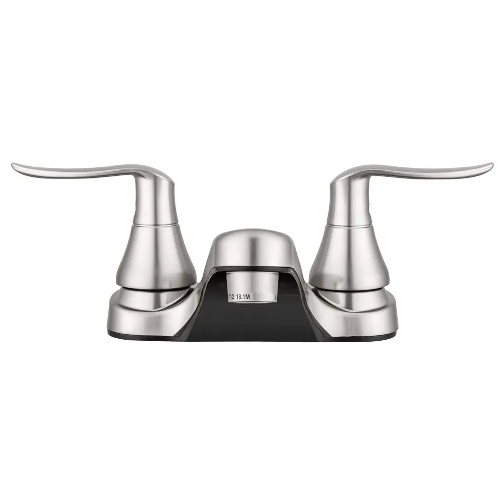 Dura Faucet DF-PL700LH RV Bathroom Centerset Faucet with Winged Levers