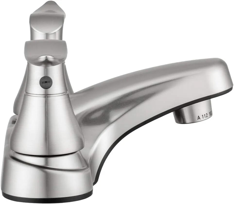Dura Faucet DF-PL700LH RV Bathroom Centerset Faucet with Winged Levers