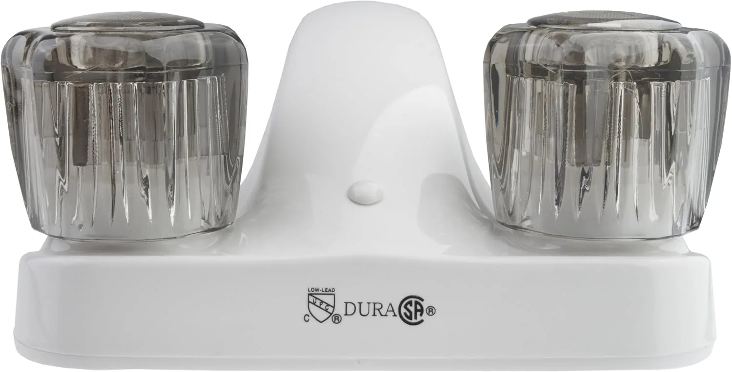 Dura Faucet DF-PL700S RV Lavatory Faucet Deck-Mount Centerset