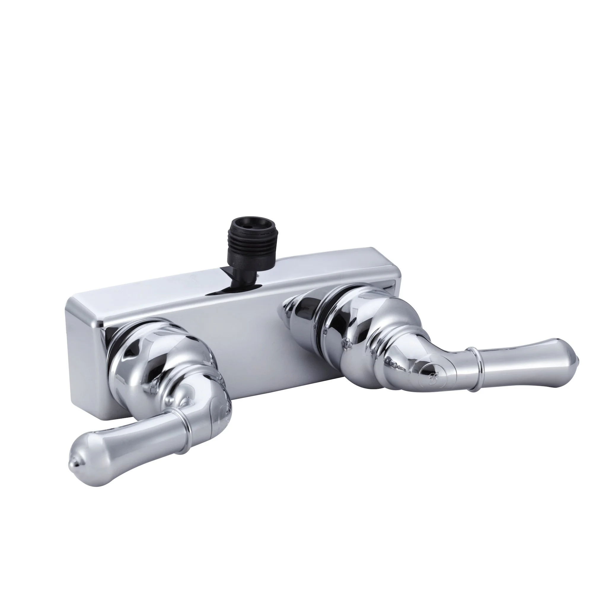 Dura Faucet DF-SA100C RV/Motorhome Shower Faucet Valve Diverter (Dual Lever)