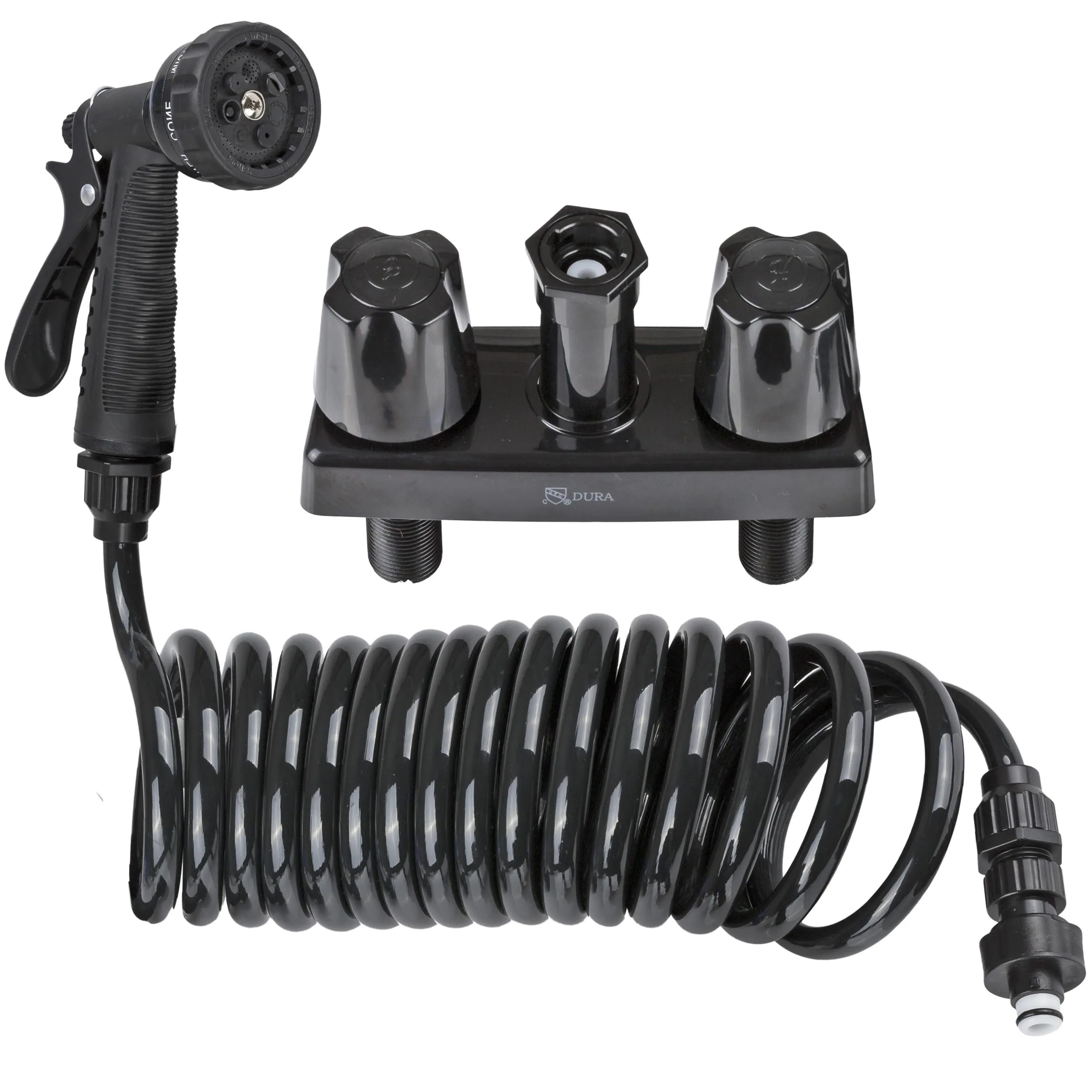 DURA FAUCET RV Quick-Connect Detachable Spray Faucet and Sprayer Kit