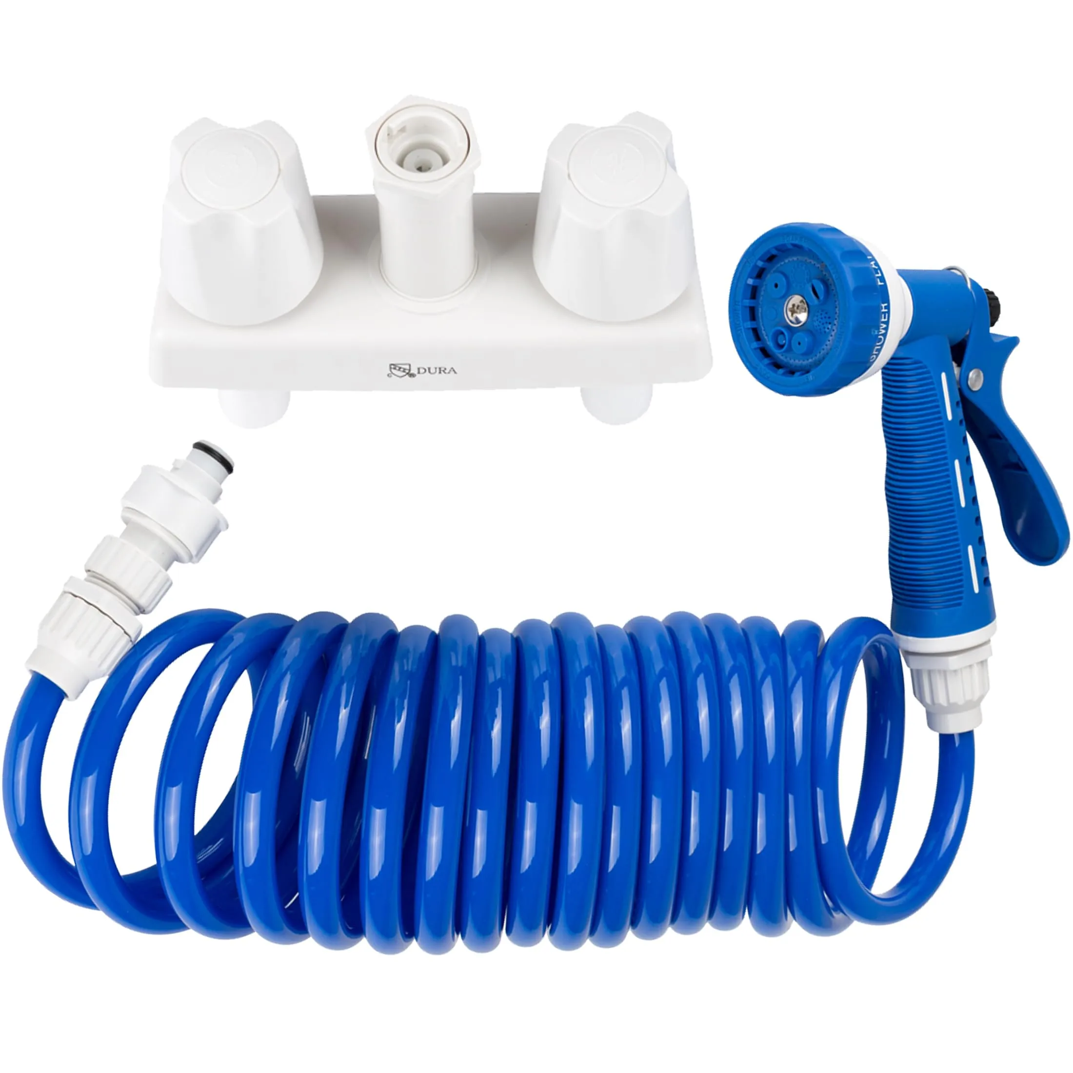 DURA FAUCET RV Quick-Connect Detachable Spray Faucet and Sprayer Kit