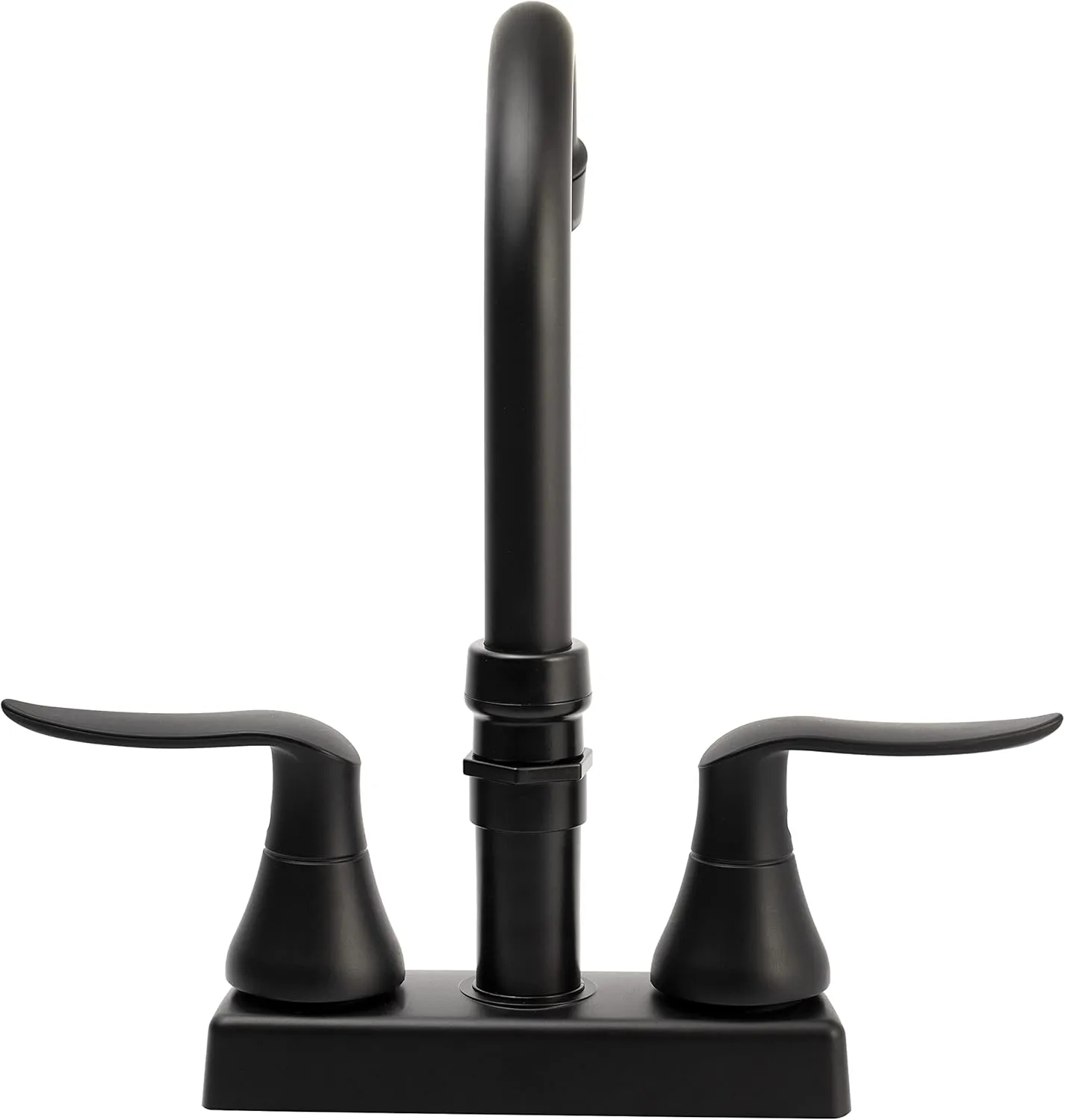Dura Faucet Elegant RV Bar Faucet with Quick Connect Spout (Matte Black)