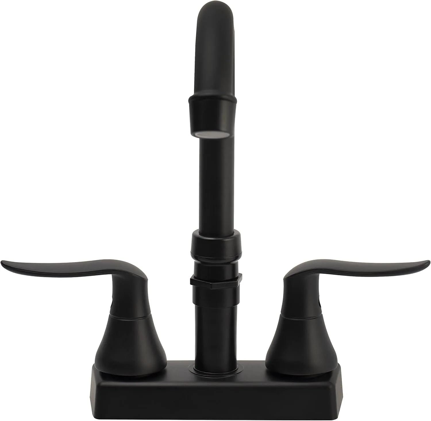 Dura Faucet Elegant RV Bar Faucet with Quick Connect Spout (Matte Black)