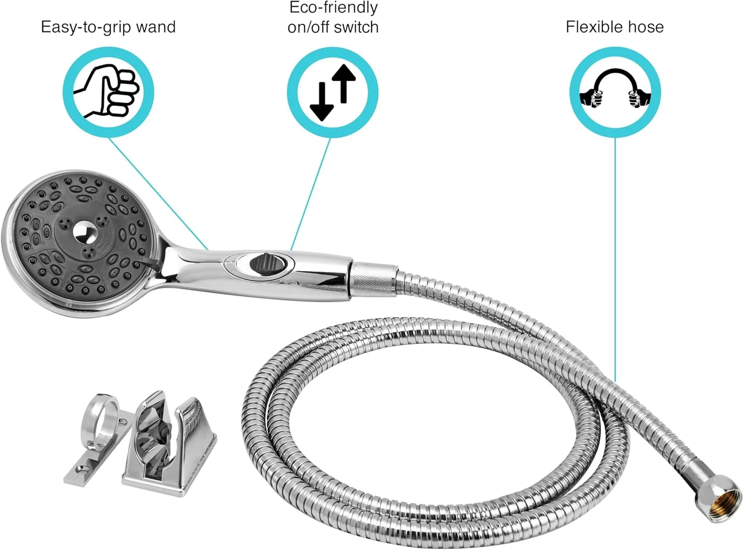 Dura Faucet Premium RV Handheld Shower Wand