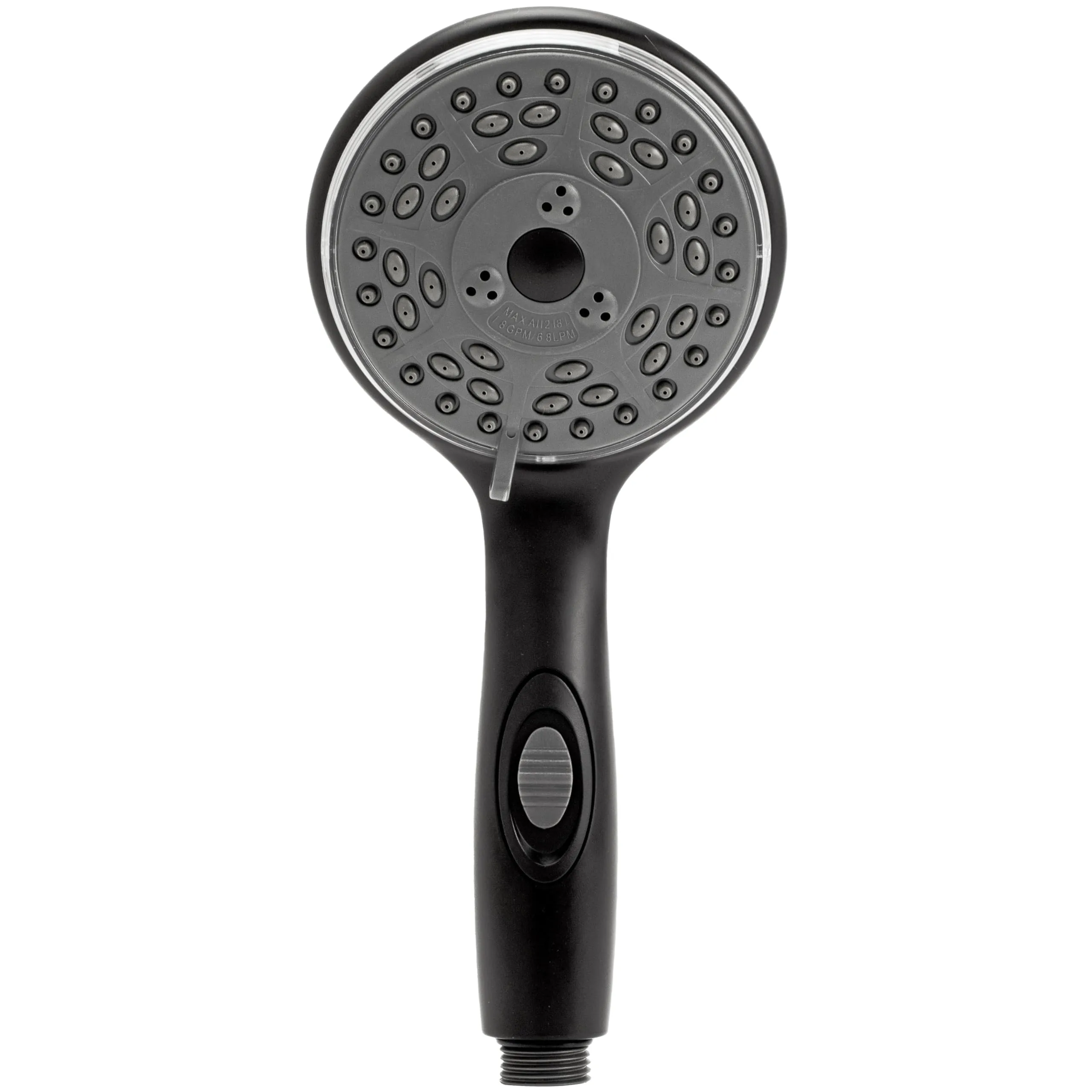 Dura Faucet Premium RV Handheld Shower Wand with Eco-Friendly On/Off Switch (Matte Black)