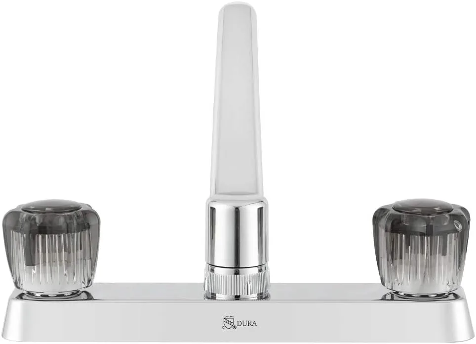 DURA FAUCET DF-PK600 Two-Handle RV Kitchen Sink Faucet