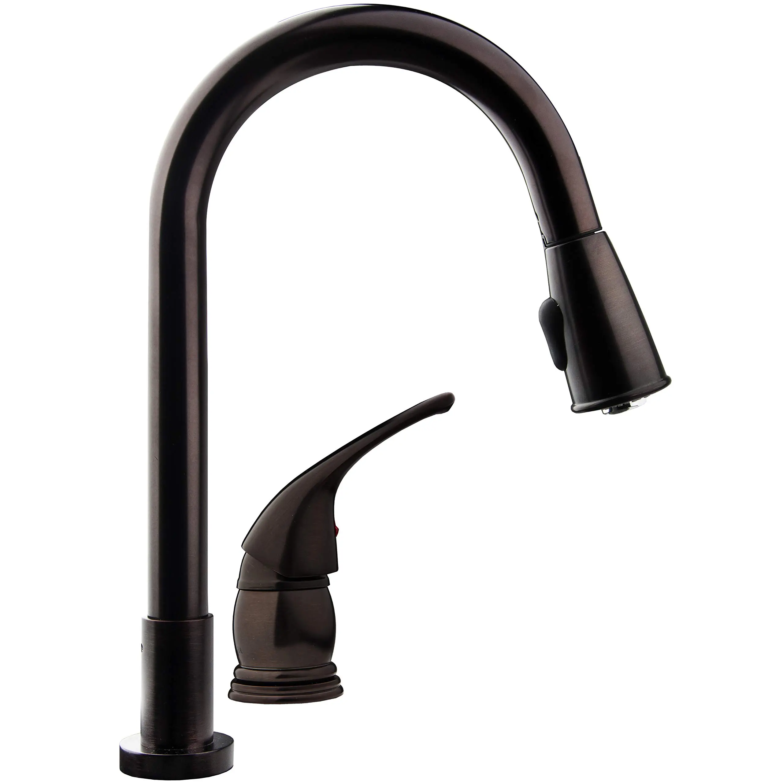 Dura Faucet DF-NMK503 RV Pull-Down Kitchen Sink Faucet with Side Lever