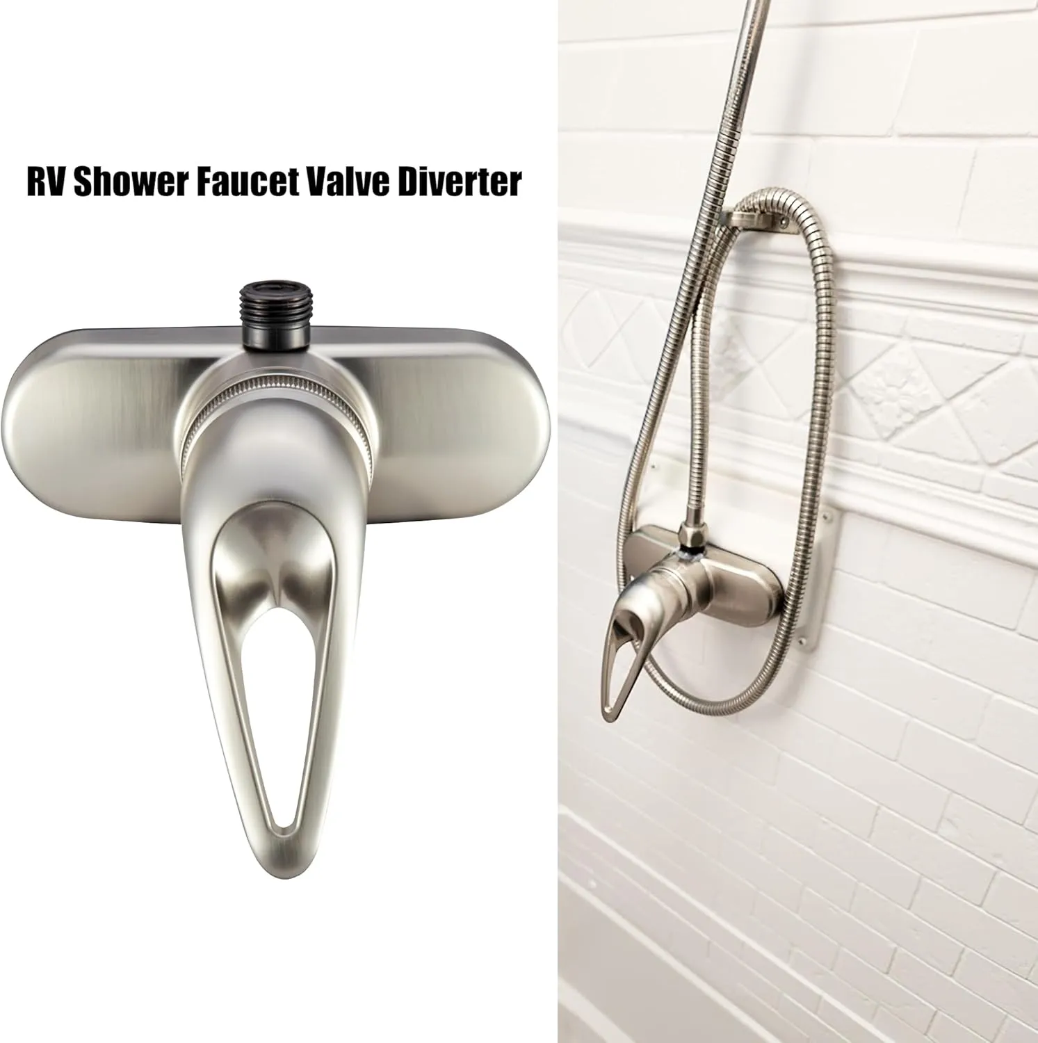 Dura Faucet DF-SA150 Single-Lever RV Shower Faucet Diverter