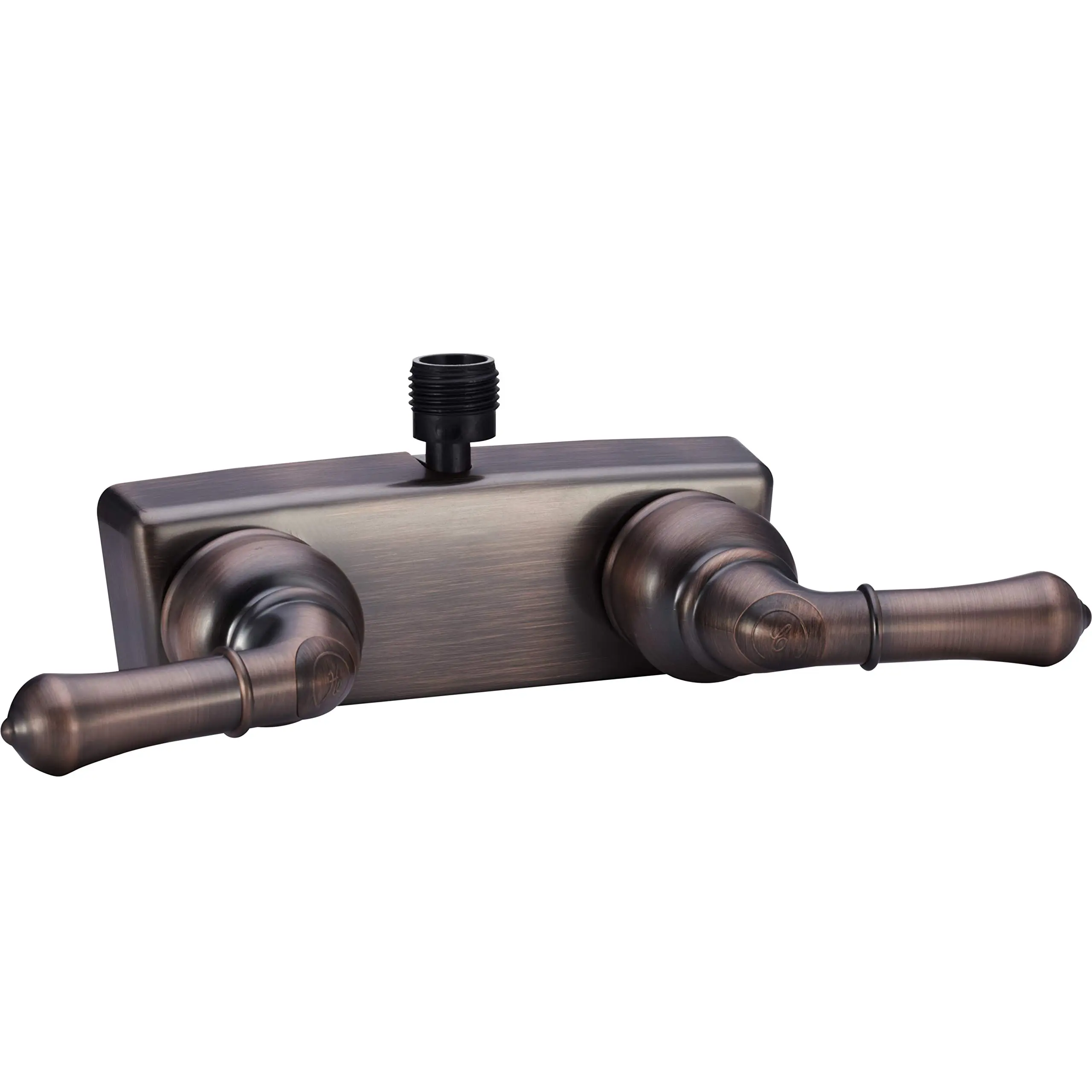 Dura Faucet DF-SA100C RV/Motorhome Shower Faucet Valve Diverter (Dual Lever)