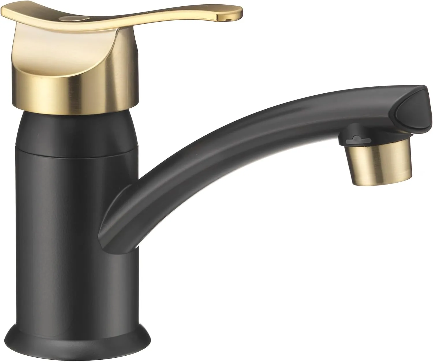 Dura Faucet Streamline Single Lever Centerset Lavatory Sink Faucet for RVs and Bathrooms