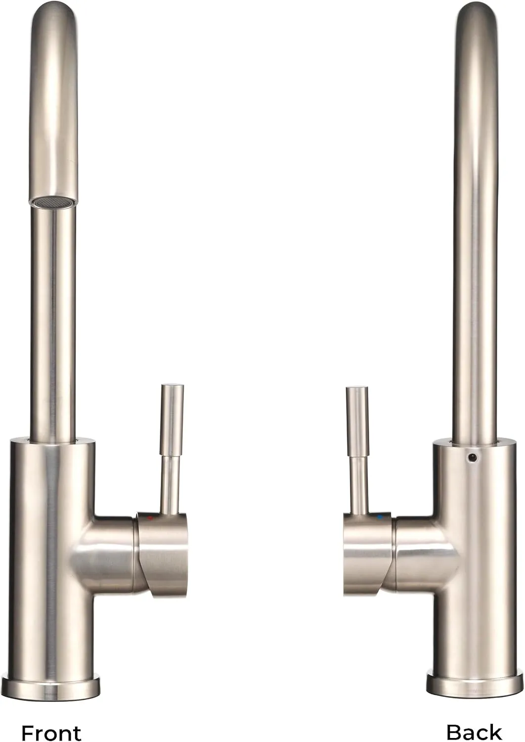 Dura Faucet Streamline Gooseneck RV Kitchen Faucet