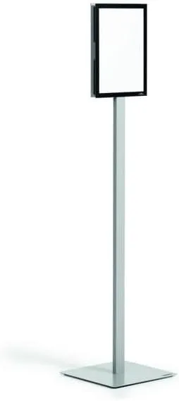 Durable Info Floor Stand with Duraframe Magnetic Document Frames - Letter-Size 8.5 x 11 Inches