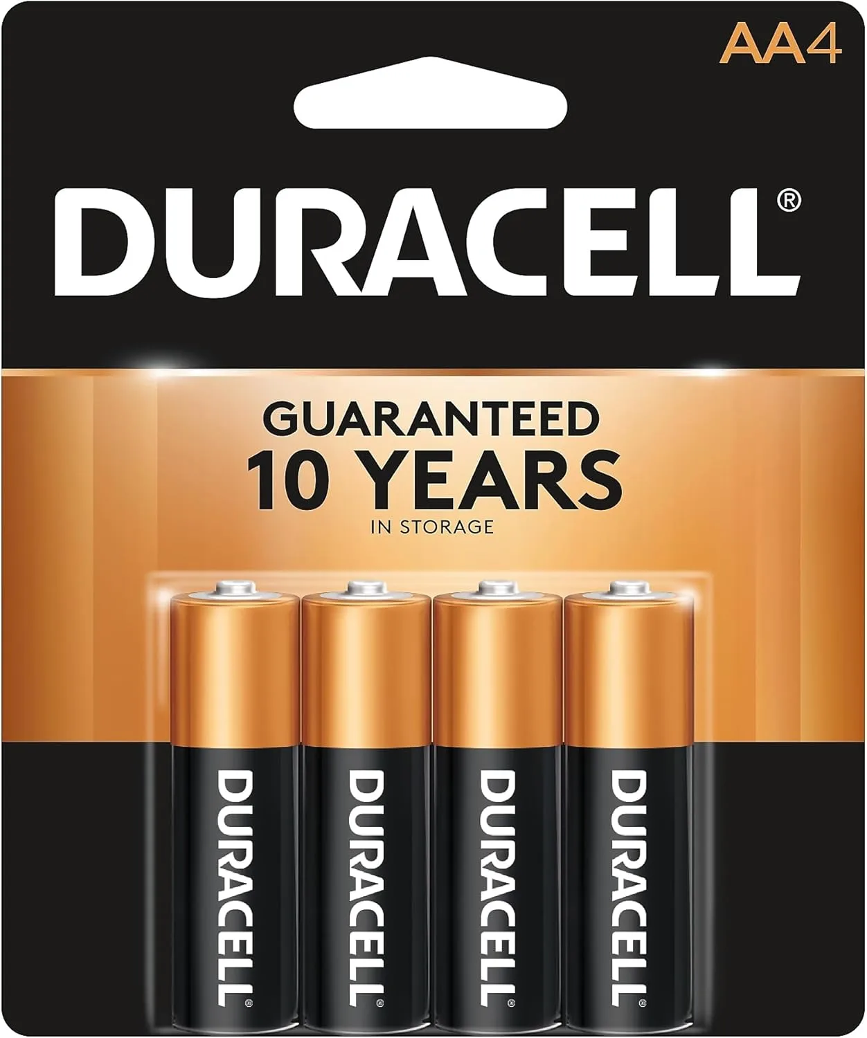DURACELL CopperTop Alkaline Battery, AA, 224/Carton (MN1500B4Z)