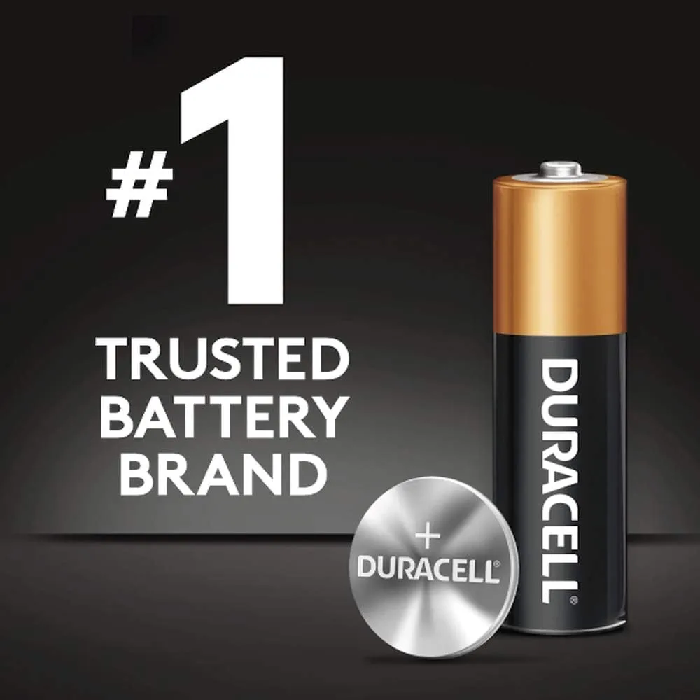 Duracell - CopperTop 9V Alkaline Batteries - long lasting, all-purpose 9 Volt battery for household and business - 2 count