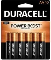 Duracell Coppertop Alkaline AA Batteries - 10 Pack